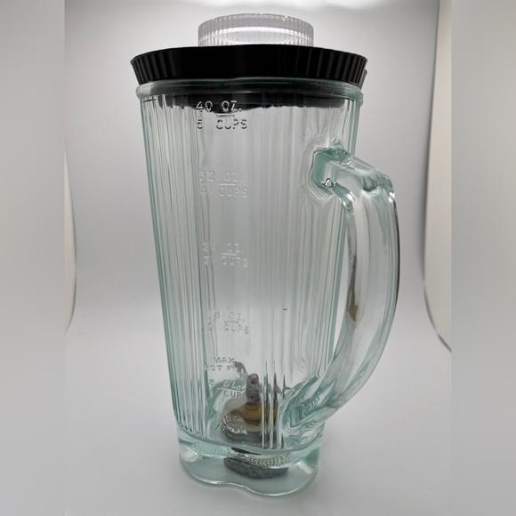 Waring Kitchen Vintage Waring Blender Glass Clover Pitcher Lid